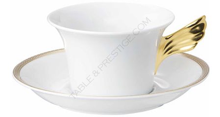 Tasse + sous-tasse a thé - Rosenthal versace
